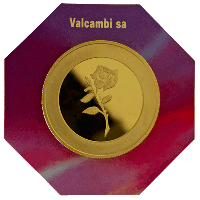 Valcambi Suisse 5 Tola Round Reverse